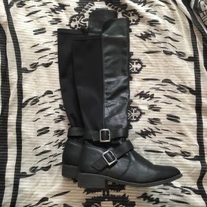 Tall Black Boots